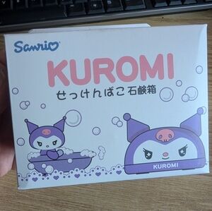 NIB - Sanrio Kuromi Purple and Pink Soap Holder